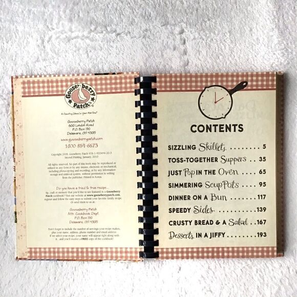 Gooseberry Patch Fast Fix Meals Cookbook - Picture 5 of 8